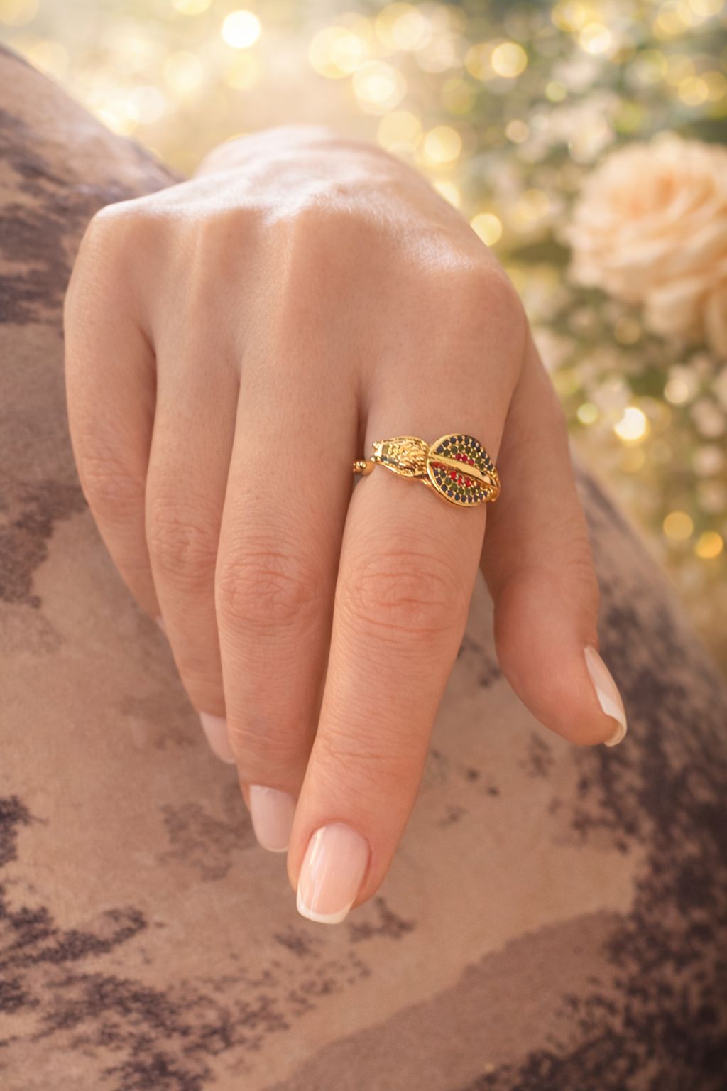 Ejderha Figürlü Yüzük