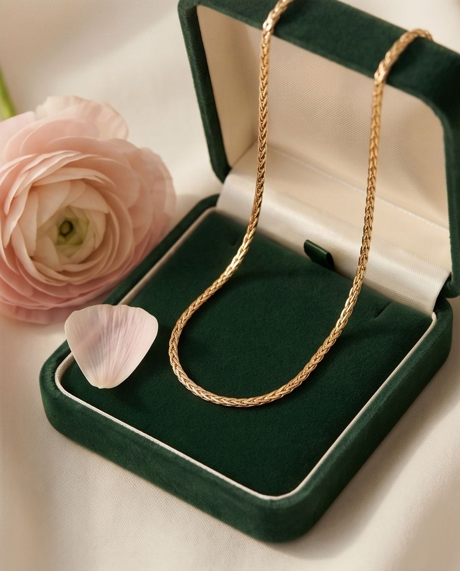 Zarif Halat Zincir Kolye